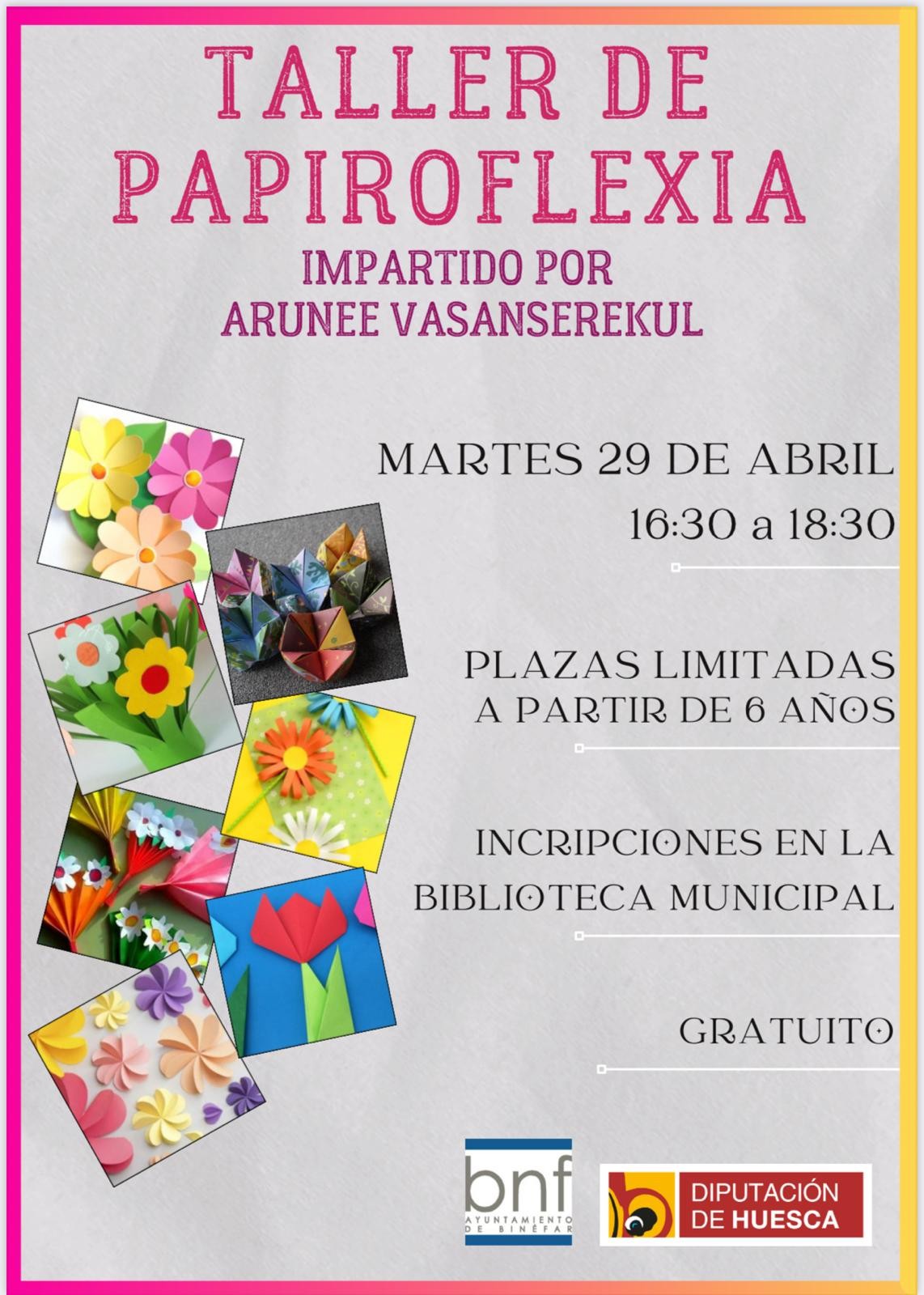 Taller de papiroflexia