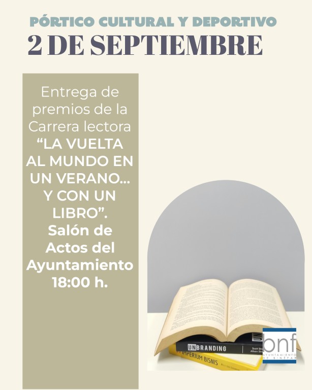 Entrega de premios del concurso de lectura
