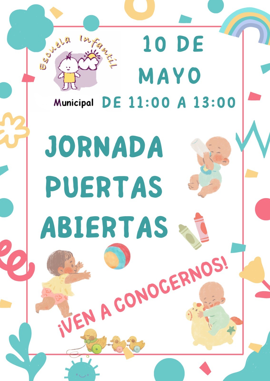 Jornada de puertas abiertas en la Escuela Infantil Municipal