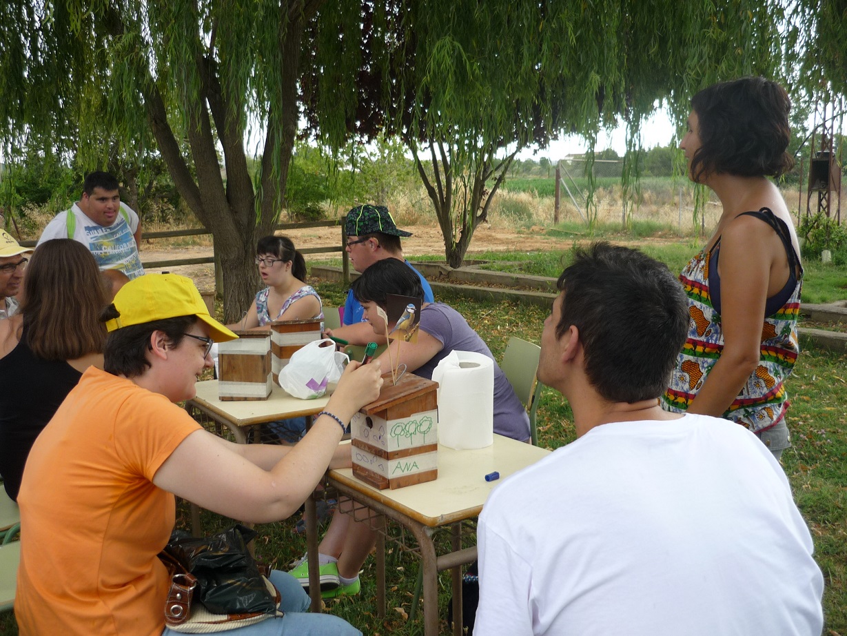 El Taller Nazaret visita el jardín de los olores