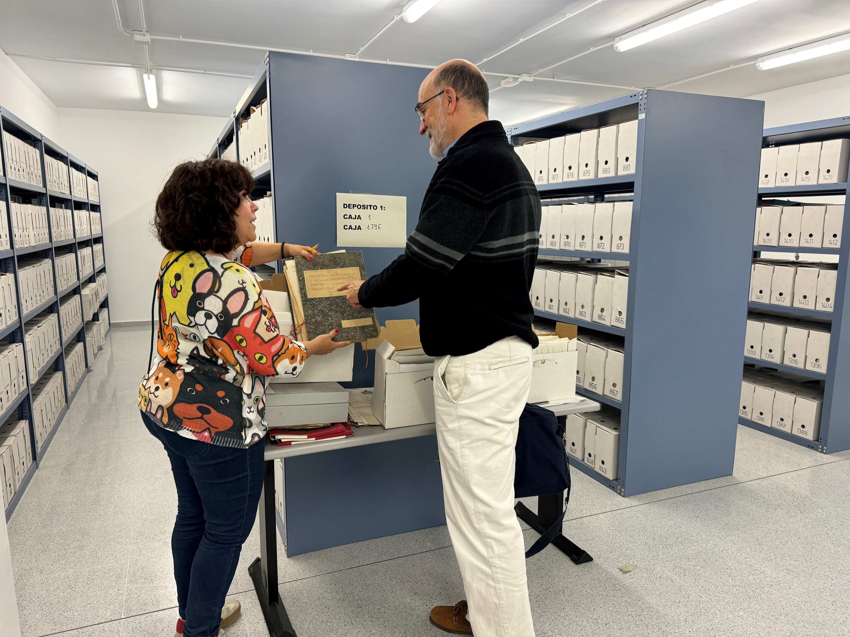 El archivo municipal de Binéfar abre sus puertas al público con motivo de la Semana Internacional de los Archivos