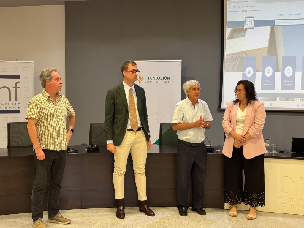 El Ayuntamiento de Binéfar se ofrece como sede a la Universidad de Zaragoza para albergar un Curso Extraordinario