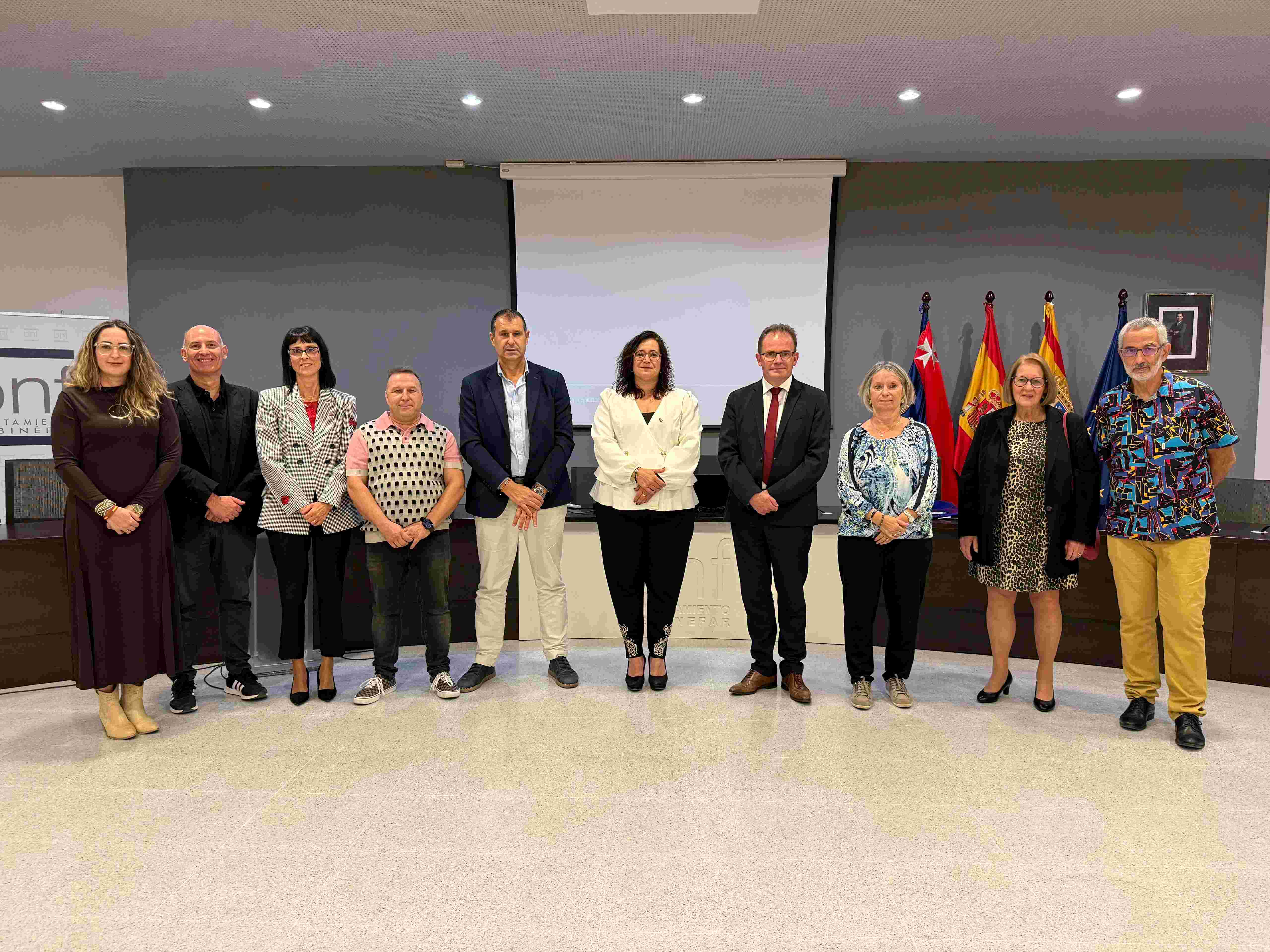 Binéfar celebra 40 años de hermandad con Portet Sur Garonne con voluntad de fomentar más intercambios entre clubes y asociaciones