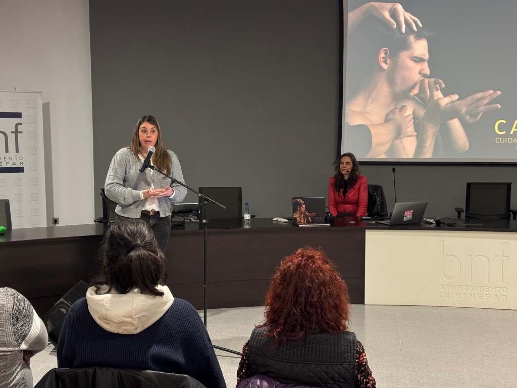 Binéfar inicia los actos del Día Internacional de las Mujeres visibilizando el trabajo de las cuidadoras de familiares con discapacidad