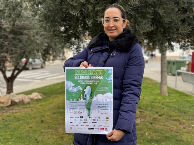 Binéfar despide el año con la Carrera Solidaria de San Silvestre