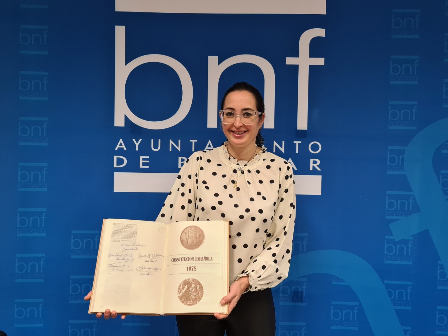 Binéfar celebrará el Día de la Constitución con una lectura colectiva de sus artículos