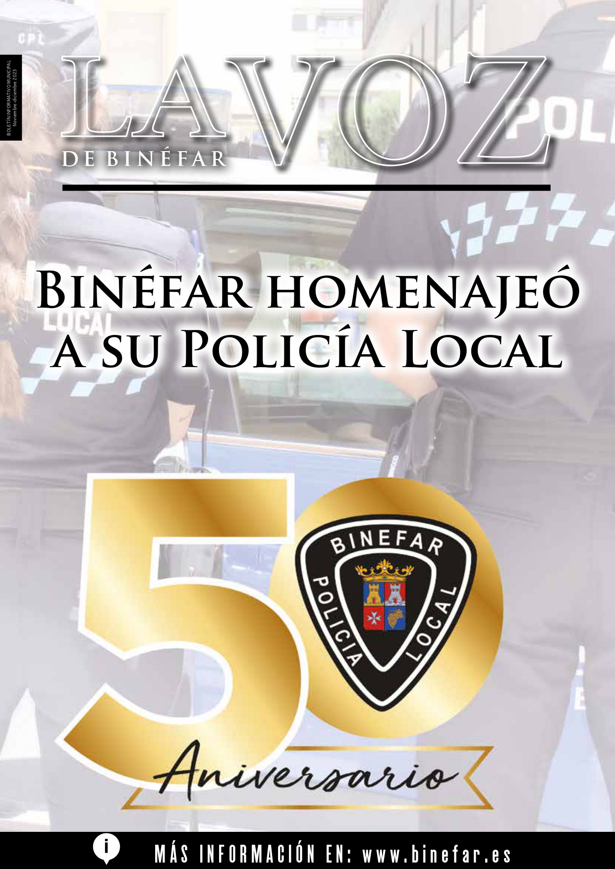 Número de noviembre-diciembre 2023 de La Voz de Binéfar