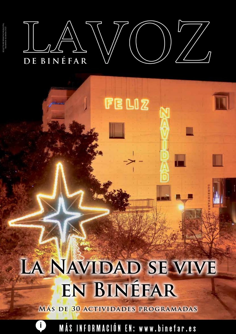 Número de noviembre-diciembre 2022 de La Voz de Binéfar