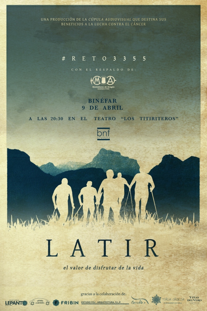 La película solidaria “Latir, el valor de disfrutar de la vida” abre la programación cultural de abril en Binéfar