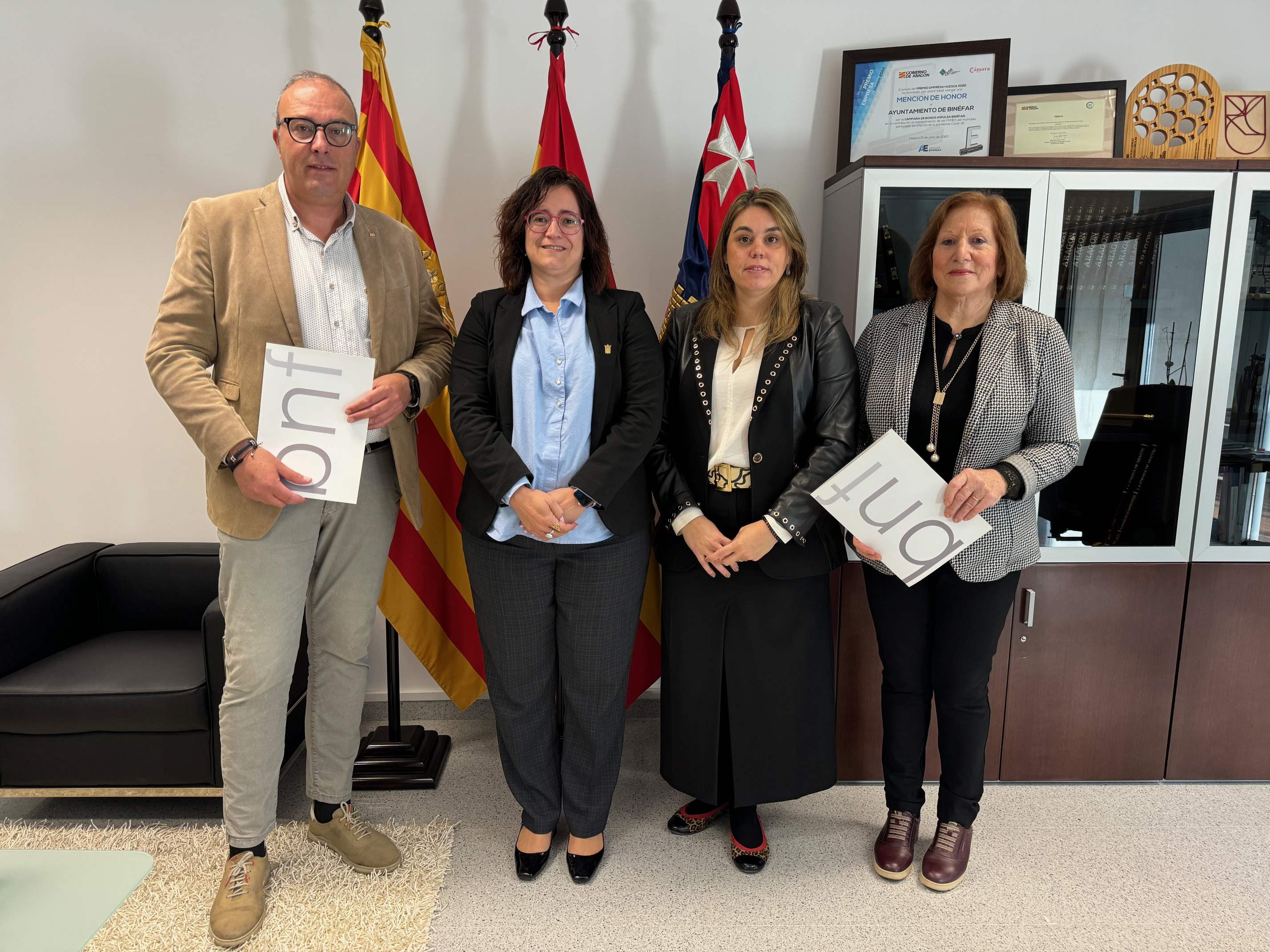 El Ayuntamiento de Binéfar subvenciona con 43.000 euros actividades de Cruz Roja y Cáritas