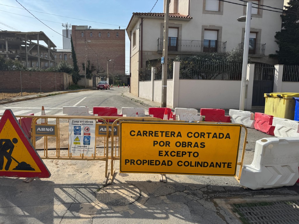 Corte de agua general en Binéfar el lunes 24 a las 9.00 por obras en la red de la calle Valcarca