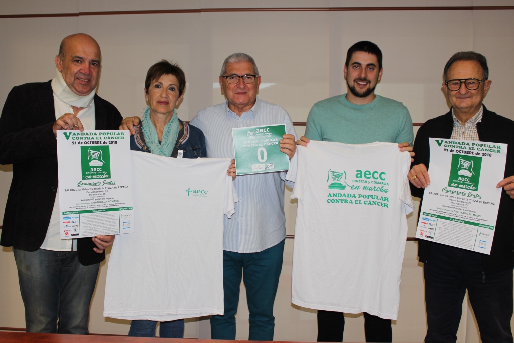 La AECC de Binéfar vuelve a andar contra el cáncer