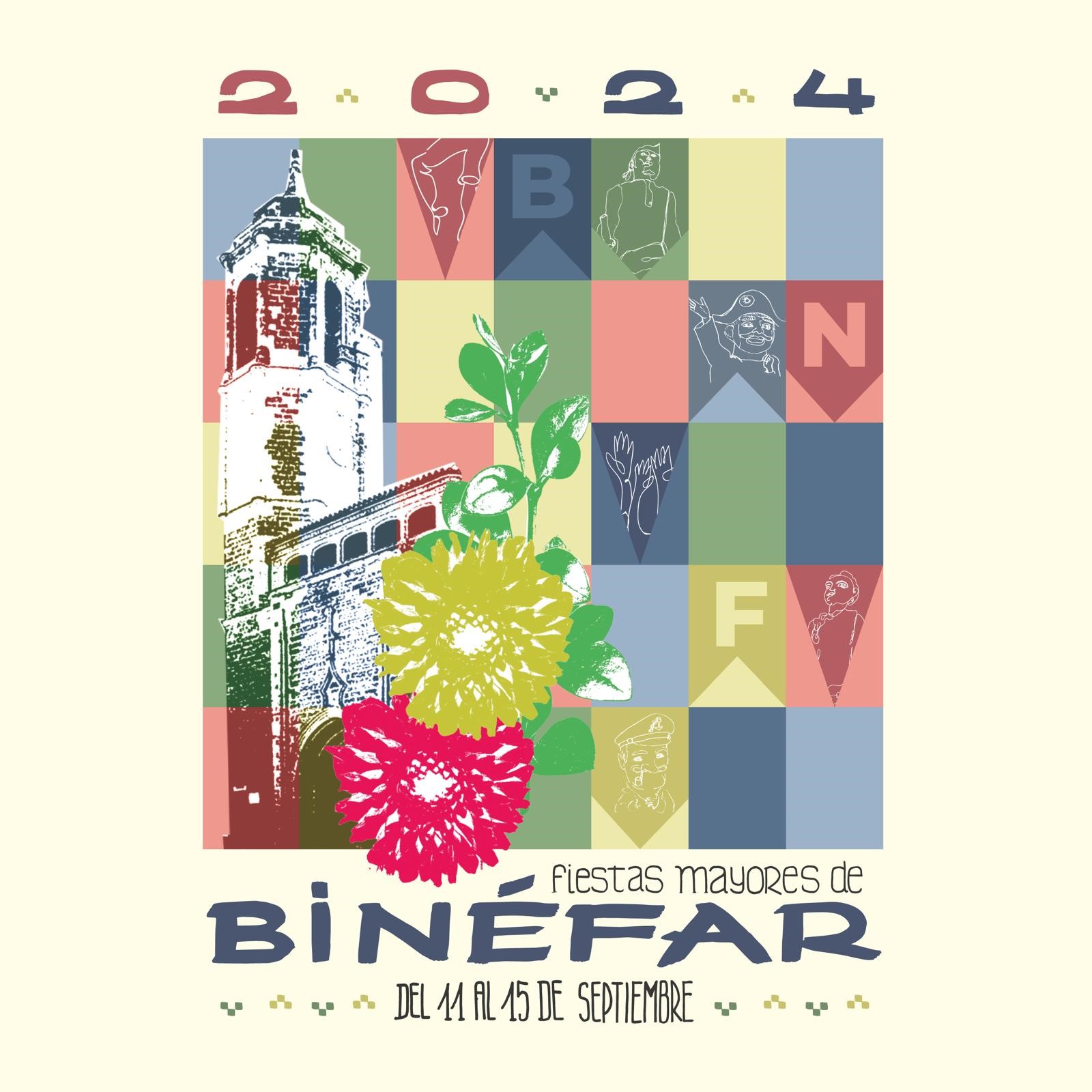 Programa oficial de las fiestas de Binénfar 2024