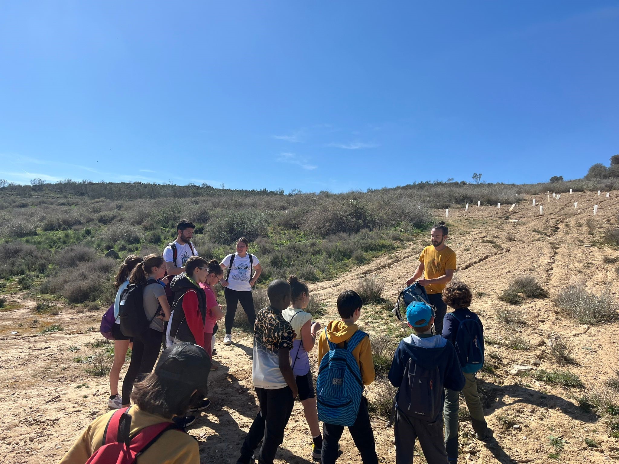 El Ayuntamiento recupera zonas verdes y realiza un estudio del ecosistema de Binéfar gracias al programa JOVEM FSE Aragón 2021 – 2027