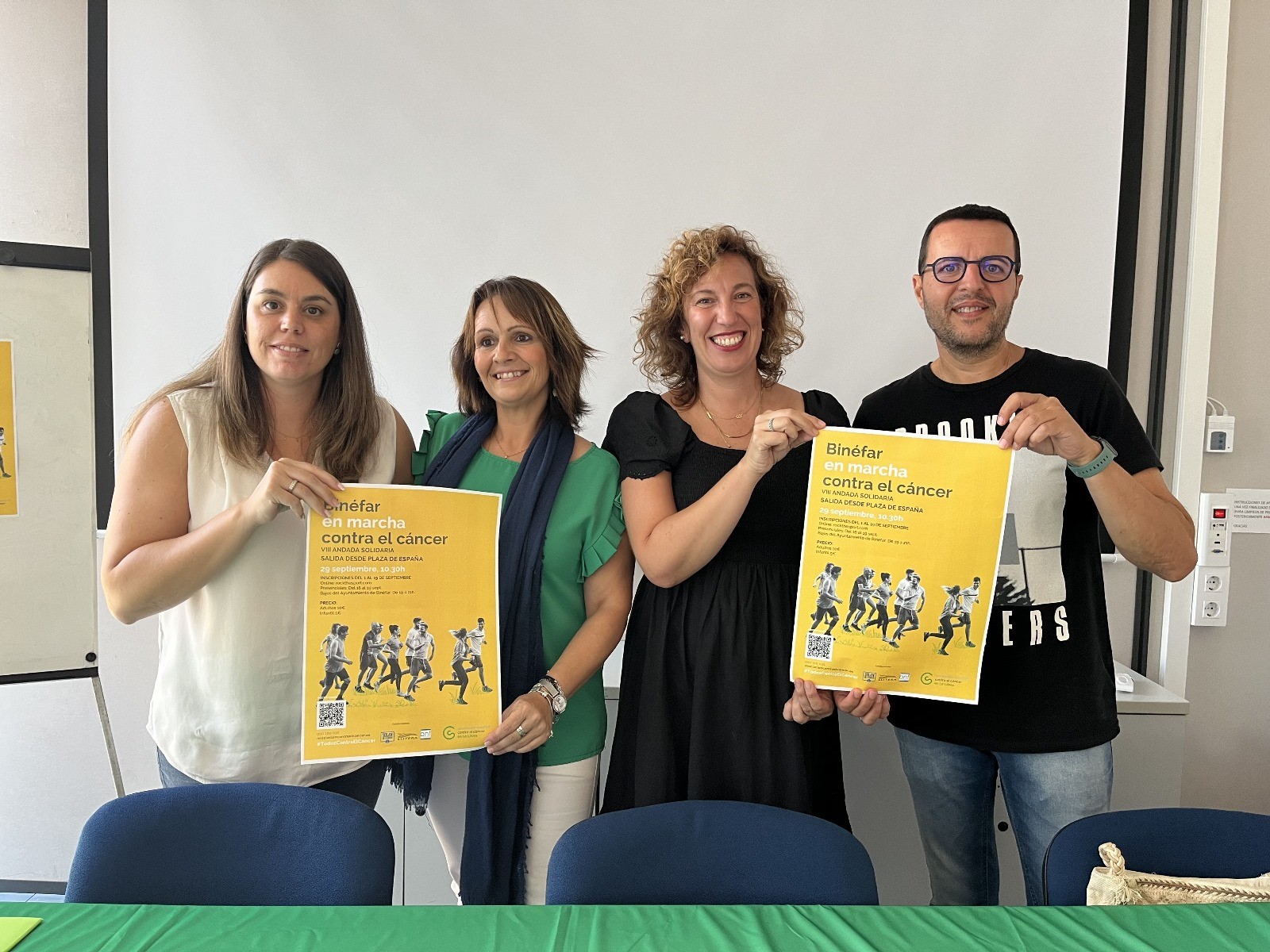 Binéfar se vuelve a poner “en marcha contra el cáncer”