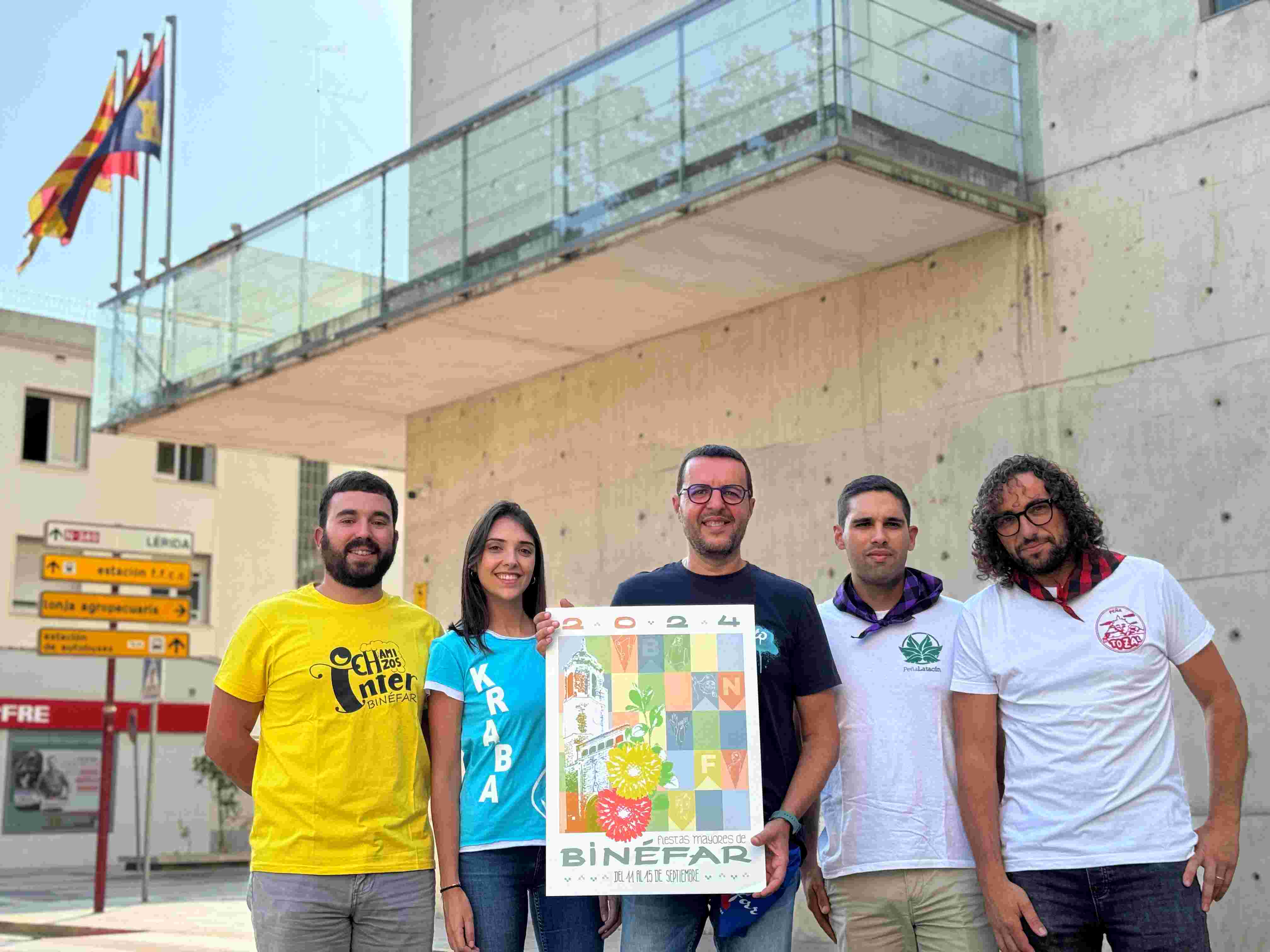 Binéfar lleva unas renovadas fiestas para todas las edades al centro