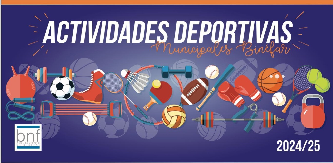 Oferta para el nuevo curso deportivo en Binéfar 24/25