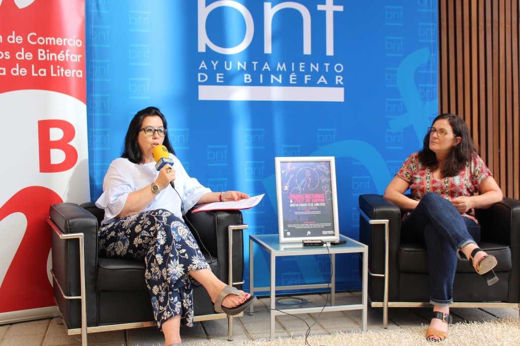 Rebajas Nocturnas en Binéfar trufadas con arte, música y cultura