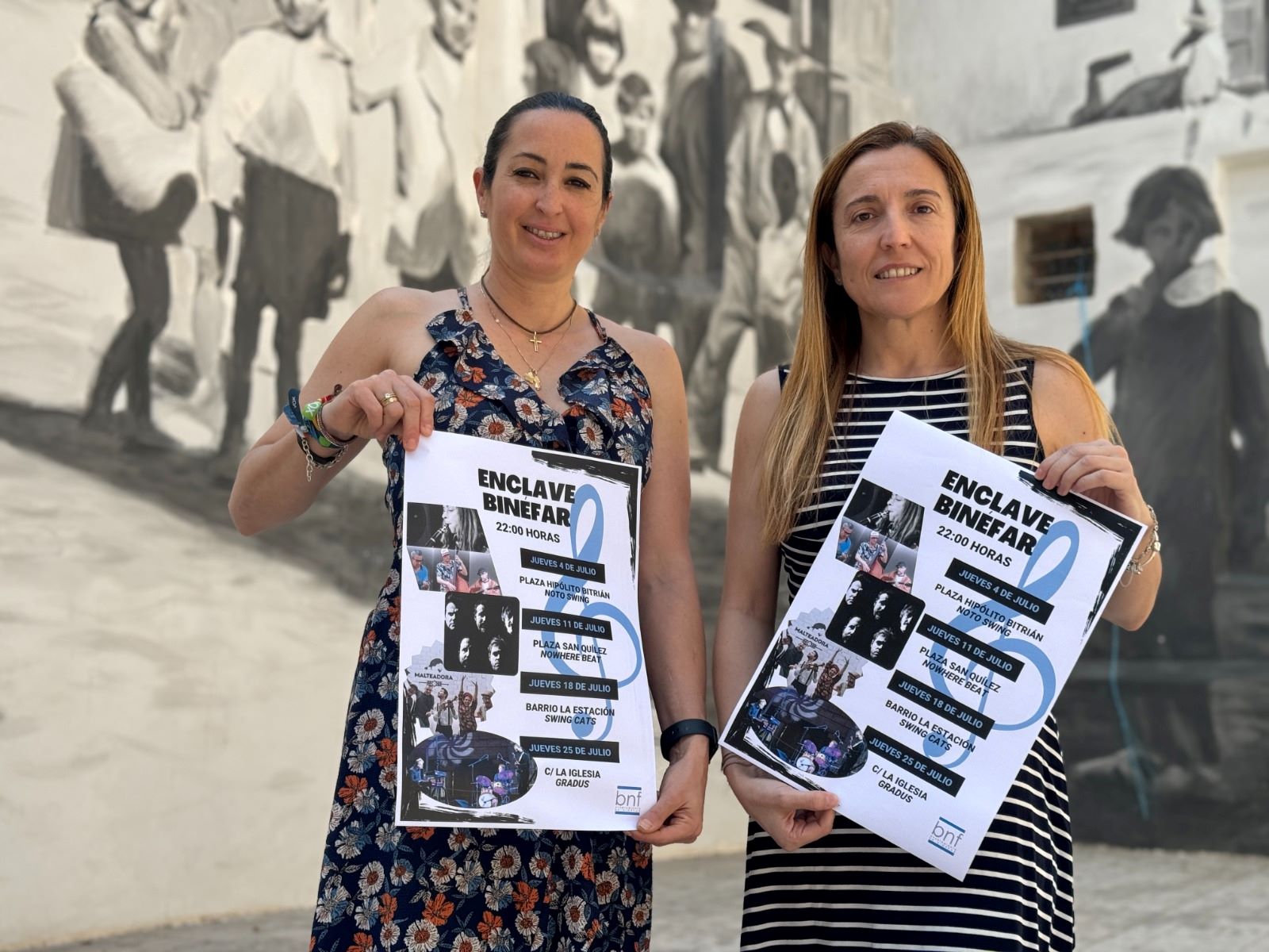 La Concejalía de Cultura lleva la música este verano a rincones de Binéfar