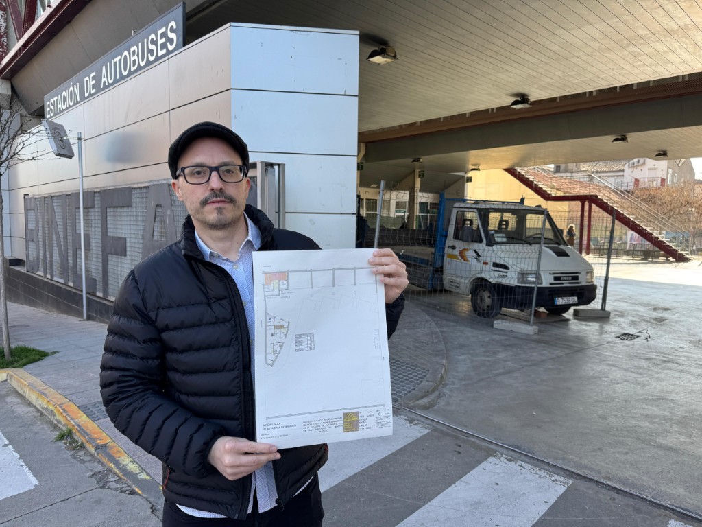 Comienzan las obras de remodelación y acondicionamiento de la Estación de Autobuses de Binéfar