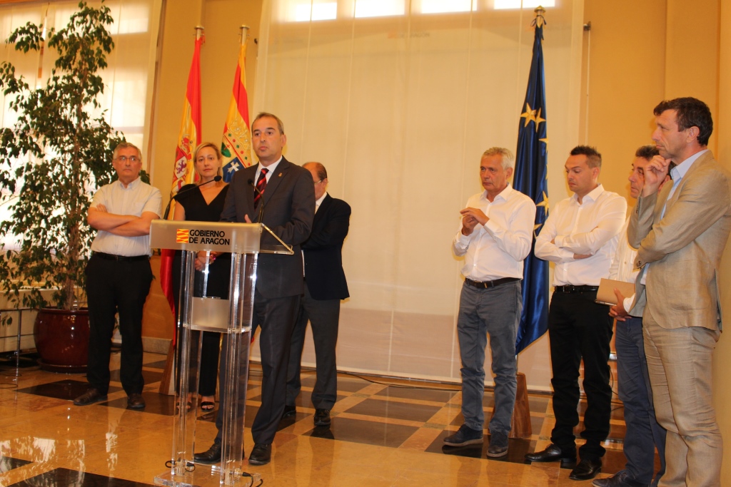 Presentación del proyecto de la empresa Pini en Zaragoza