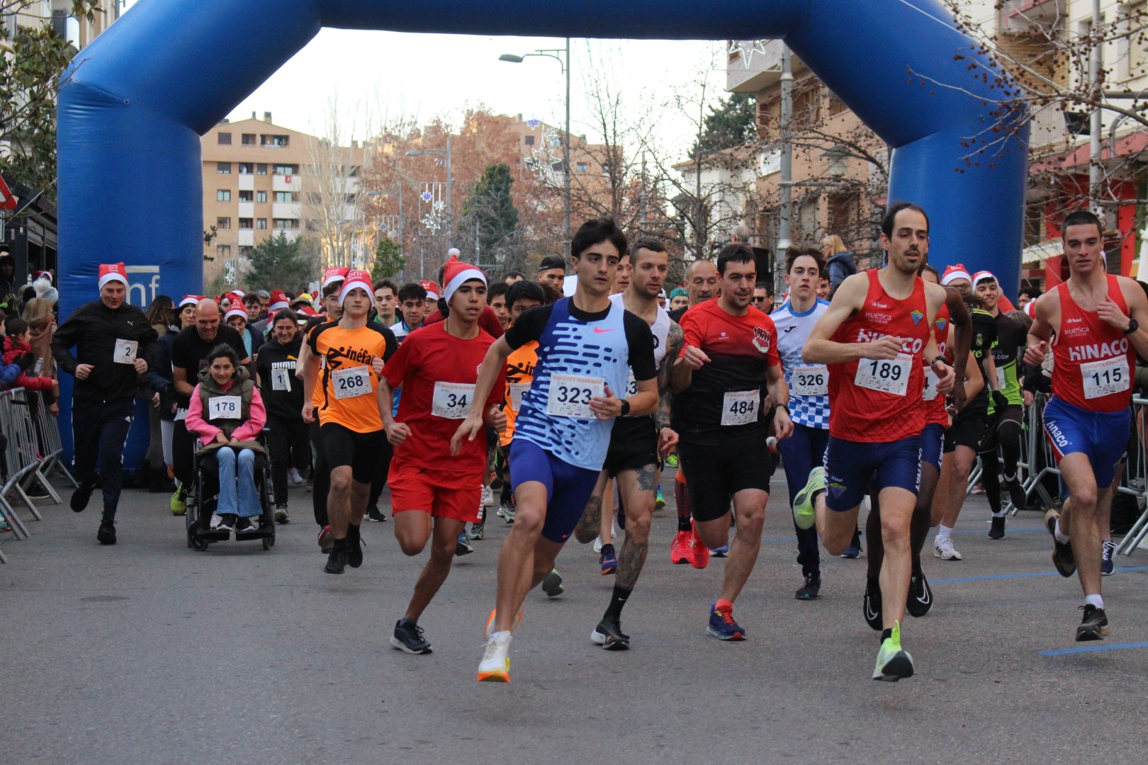 Multitudinaria San Silvestre Solidaria con 518 participantes