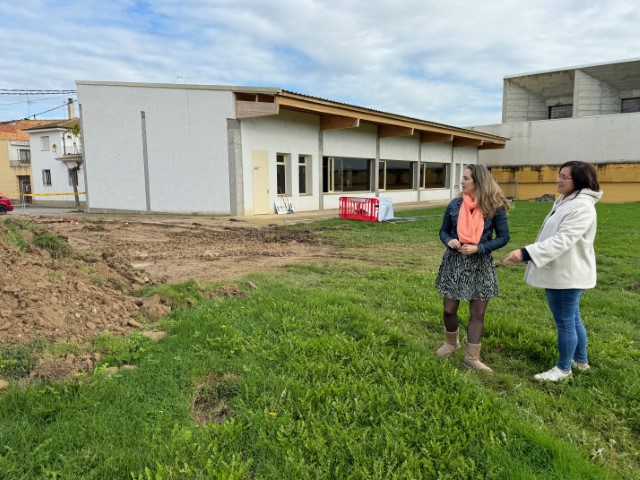 Comienzan las obras del segundo pabellón polideportivo de Binéfar