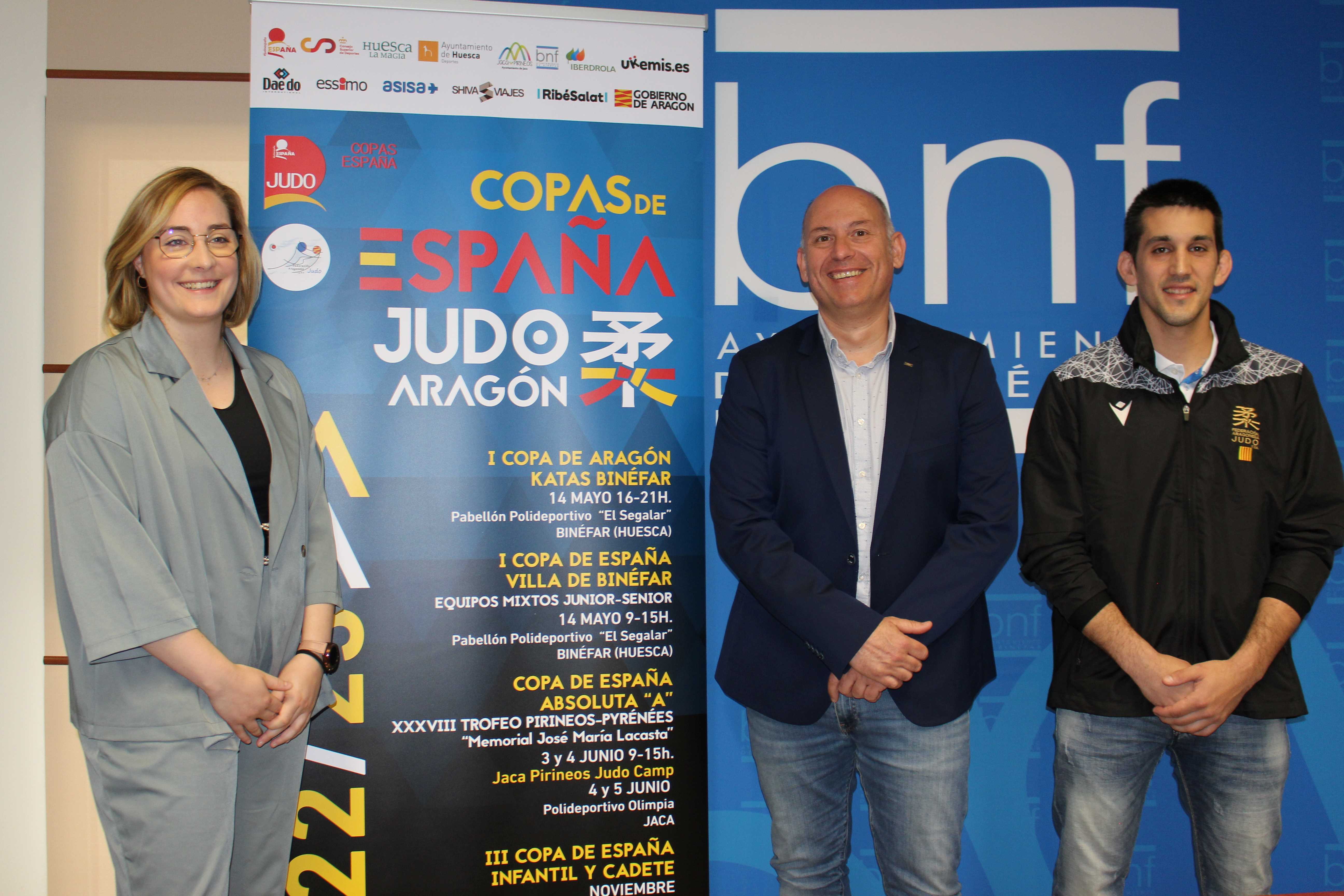 Binéfar, Huesca y Jaca integran el circuito de Copas de España de Judo TuHuesca 2022