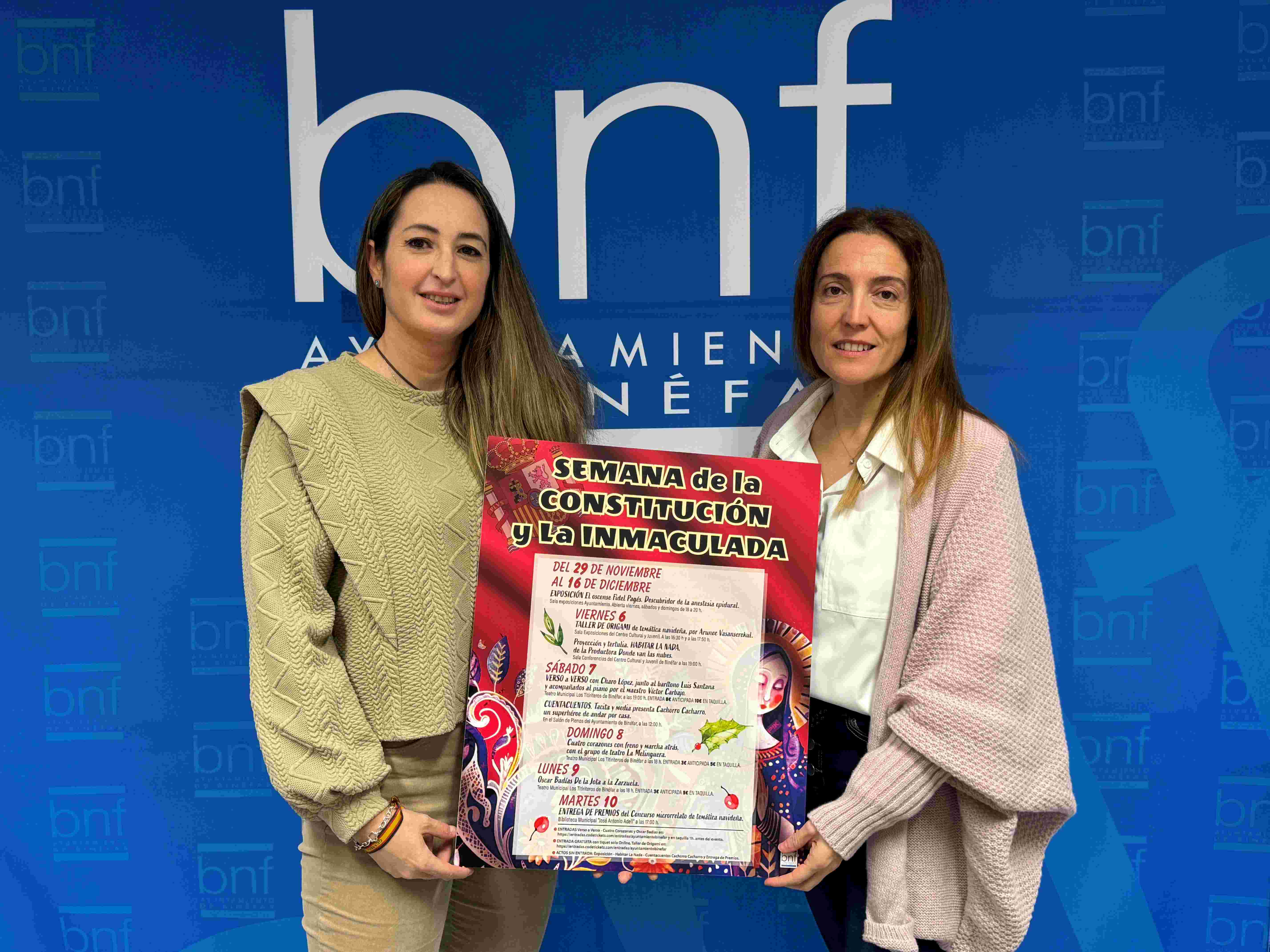 Charo López recala en Binéfar con ‘Verso a Verso’ dentro de la la programación cultural de la Constitución e Inmaculada