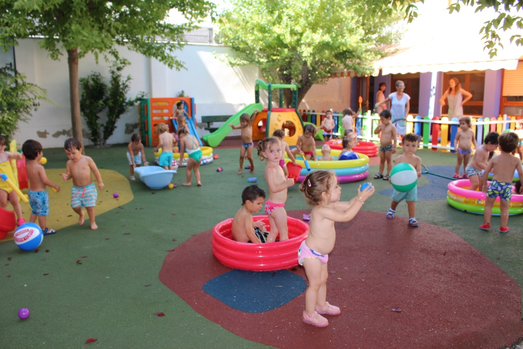 “Fiesta del agua” en la Escuela Infantil para finalizar el curso