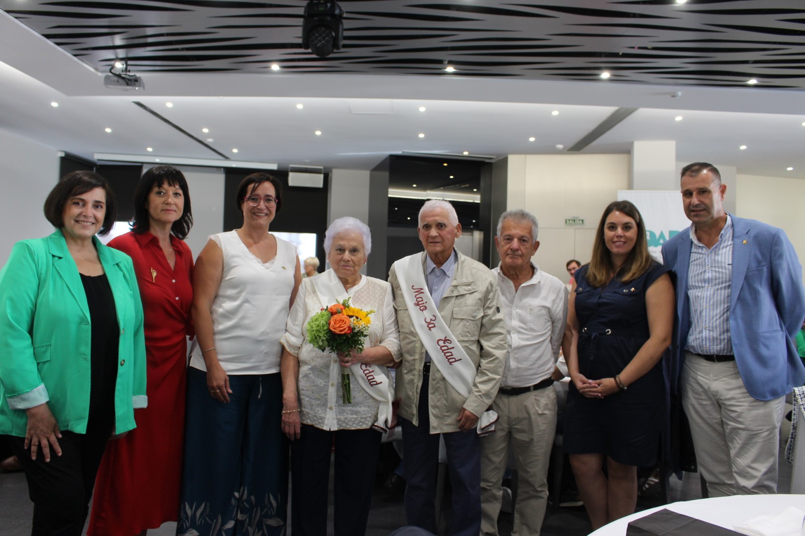 Patricia Rivera anuncia un servicio de proximidad en Binéfar para los mayores