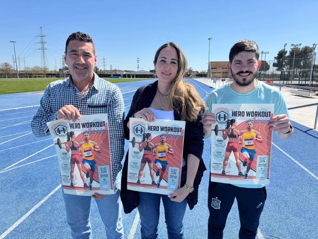 Las pistas de atletismo de Los Olmos acogerán la prueba de fuerza y resistencia Hero Workout