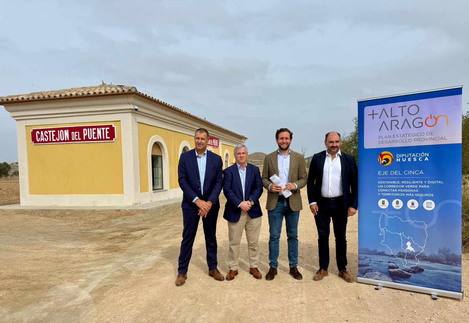 Binéfar se beneficiará del proyecto de DPH ‘Eje del Cinca’ que dejará 3 millones de fondos europeos entre las comarcas de Somontano, Cinca Medio y Litera