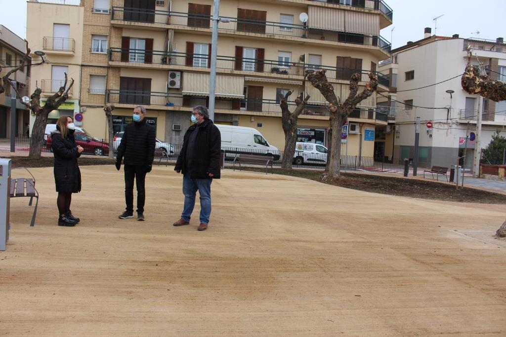 La plaza de San Quílez ya luce con su nuevo aspecto