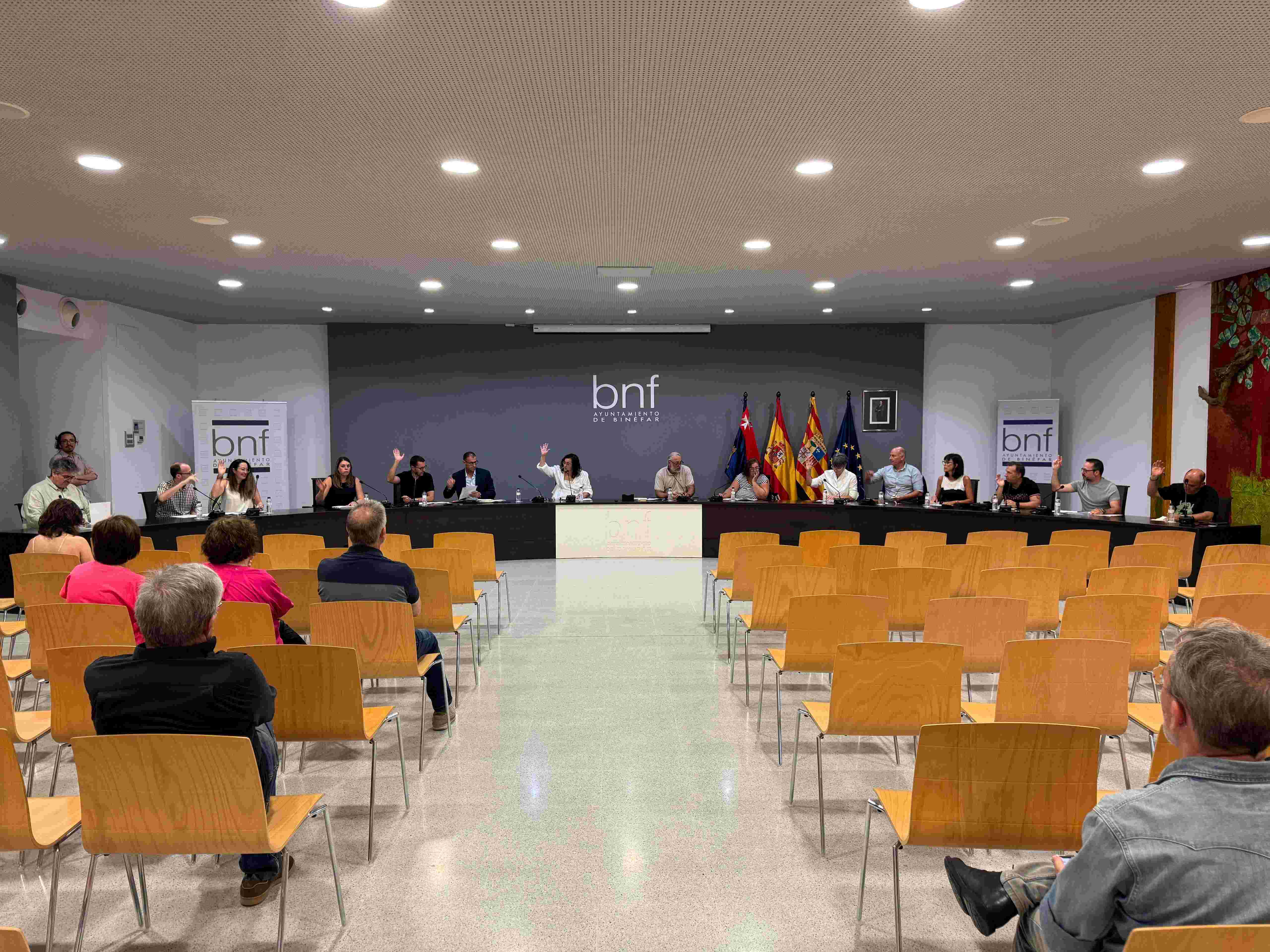 El Ayuntamiento de Binéfar asfaltará el camino Penchat y el acceso al cementerio