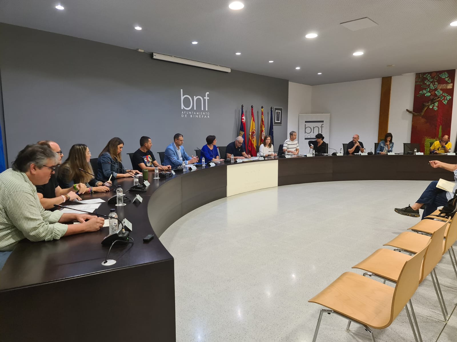 El pleno municipal designa las comisiones y demás órganos de gestión