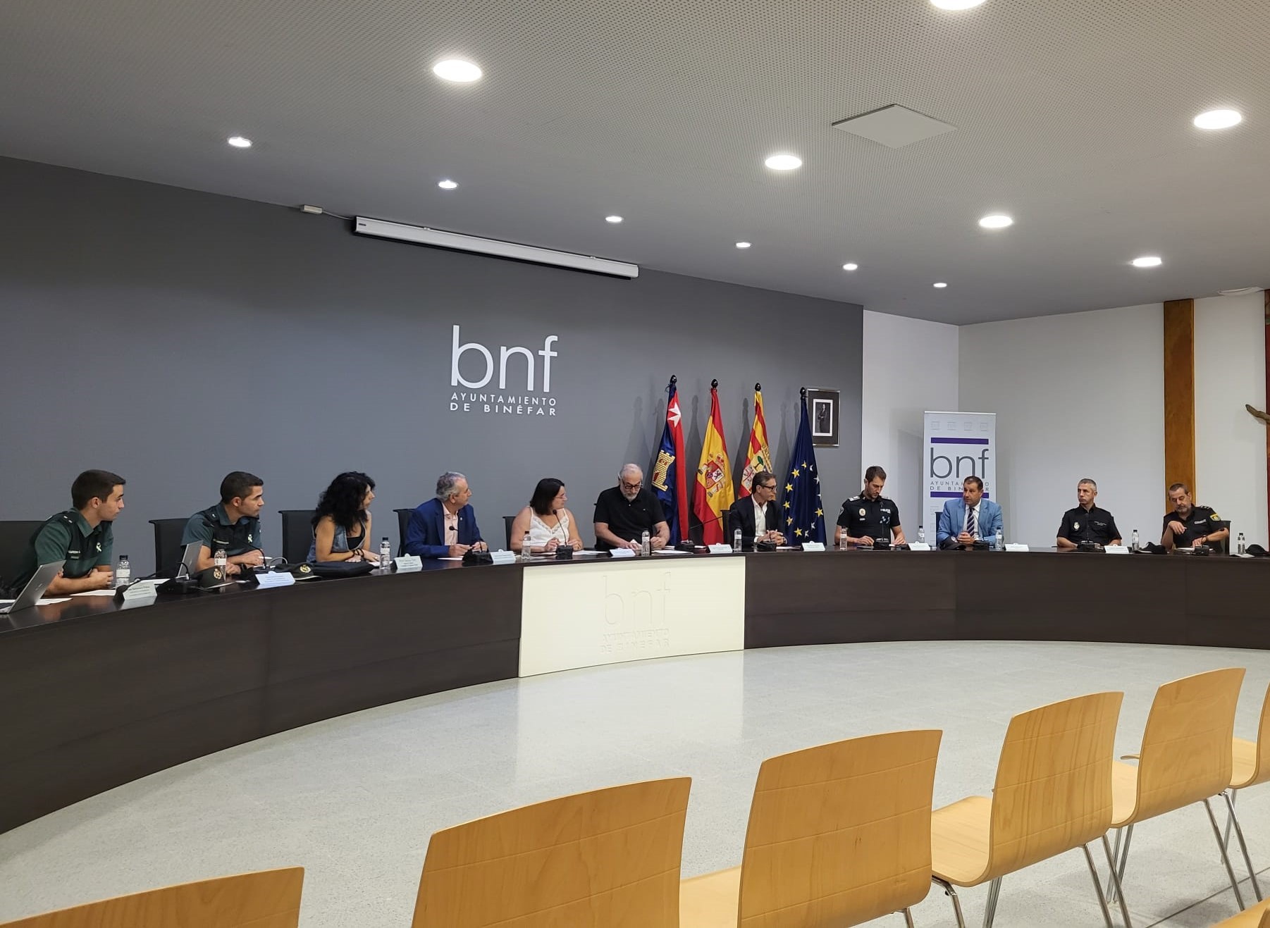 Binéfar reforzará la seguridad durante las fiestas mayores del 11 al 15 de septiembre