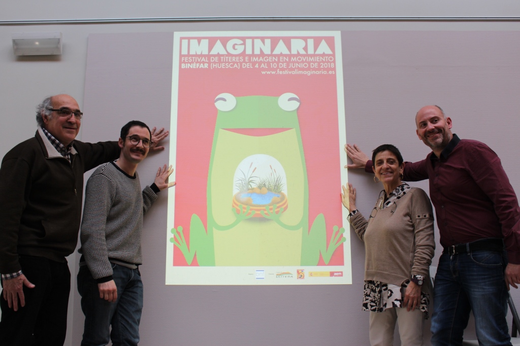 El Festival Imaginaria 2018 ha presentado su imagen, con una versión más de la rana