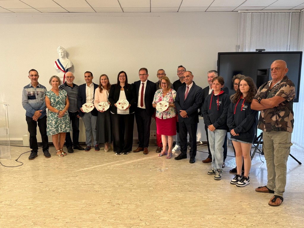 Binéfar y Portet Sur Garonne estrechan lazos empresariales y deportivos en el 40 aniversario de su hermanamiento