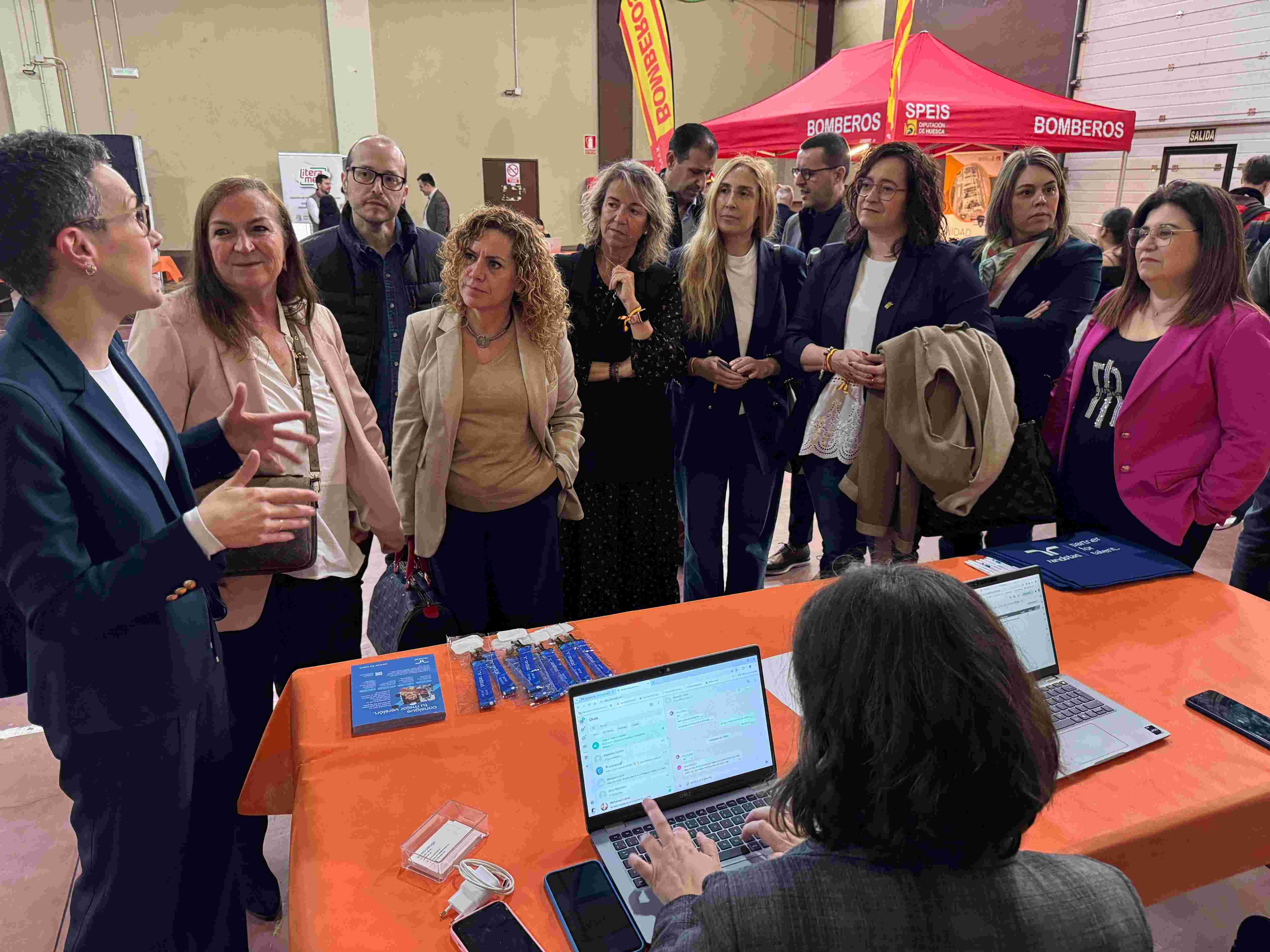 Binéfar y La Litera muestran su potencial empresarial y educativo a más de 400 jóvenes