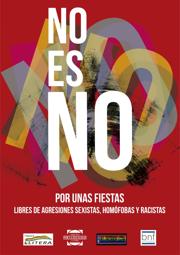 La campaña 'No es No' llega a Binéfar en fiestas