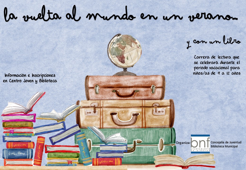 LA VUELTA AL MUNDO EN UN VERANO... Y CON UN LIBRO.