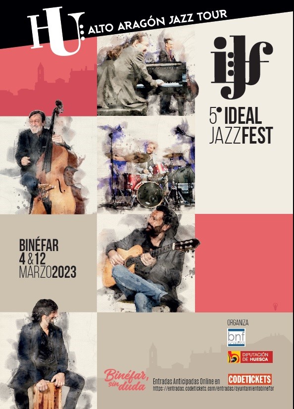 El V Ideal Jazz Fest Binéfar contará con Lluís Coloma Trío y Josemi Carmona en formación