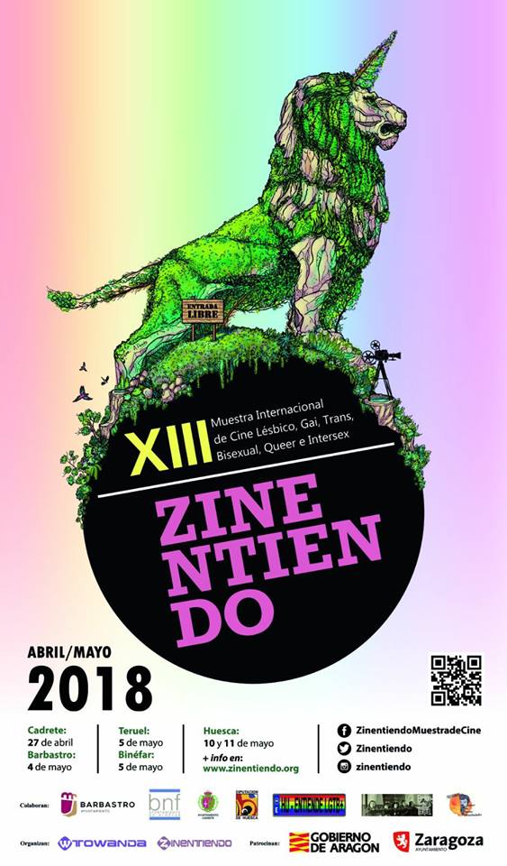Zinentiendo, la muestra internacional de cine LGTBQI, llega por primera vez a Binéfar