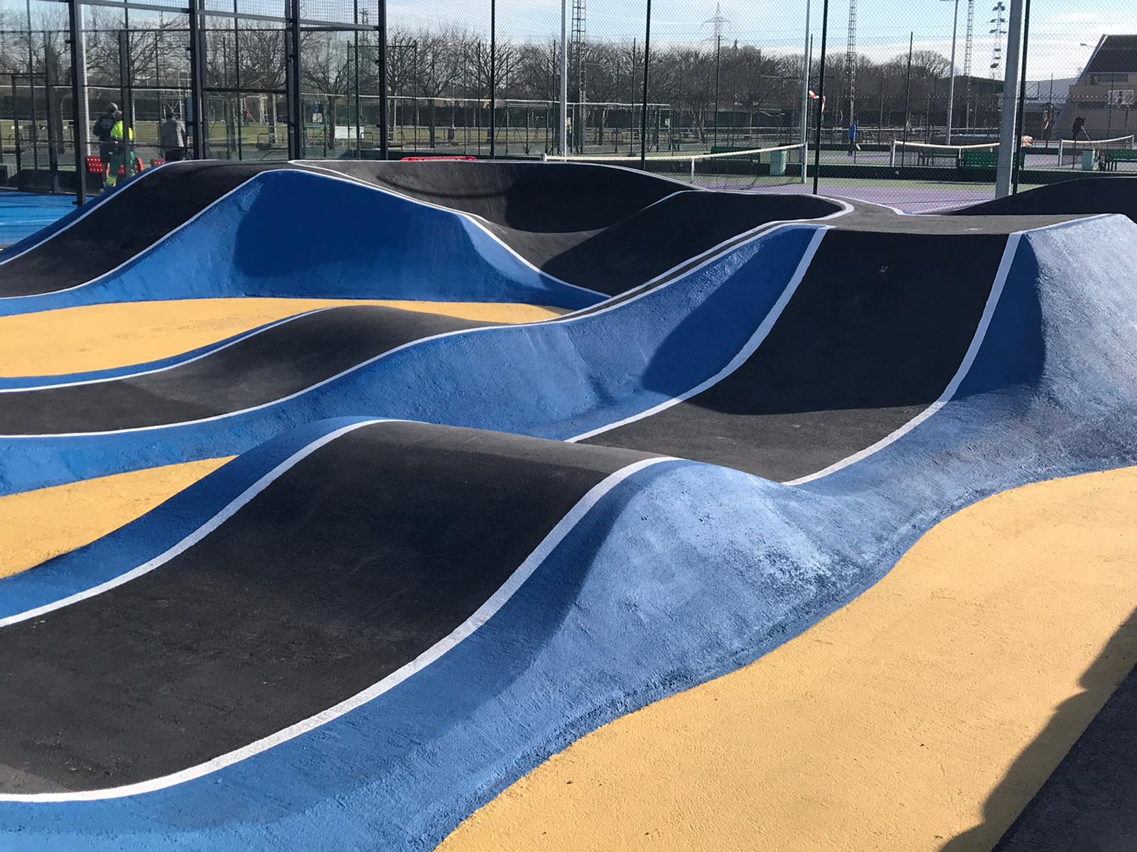 El CDM Los Olmos estrena circuito de pump track