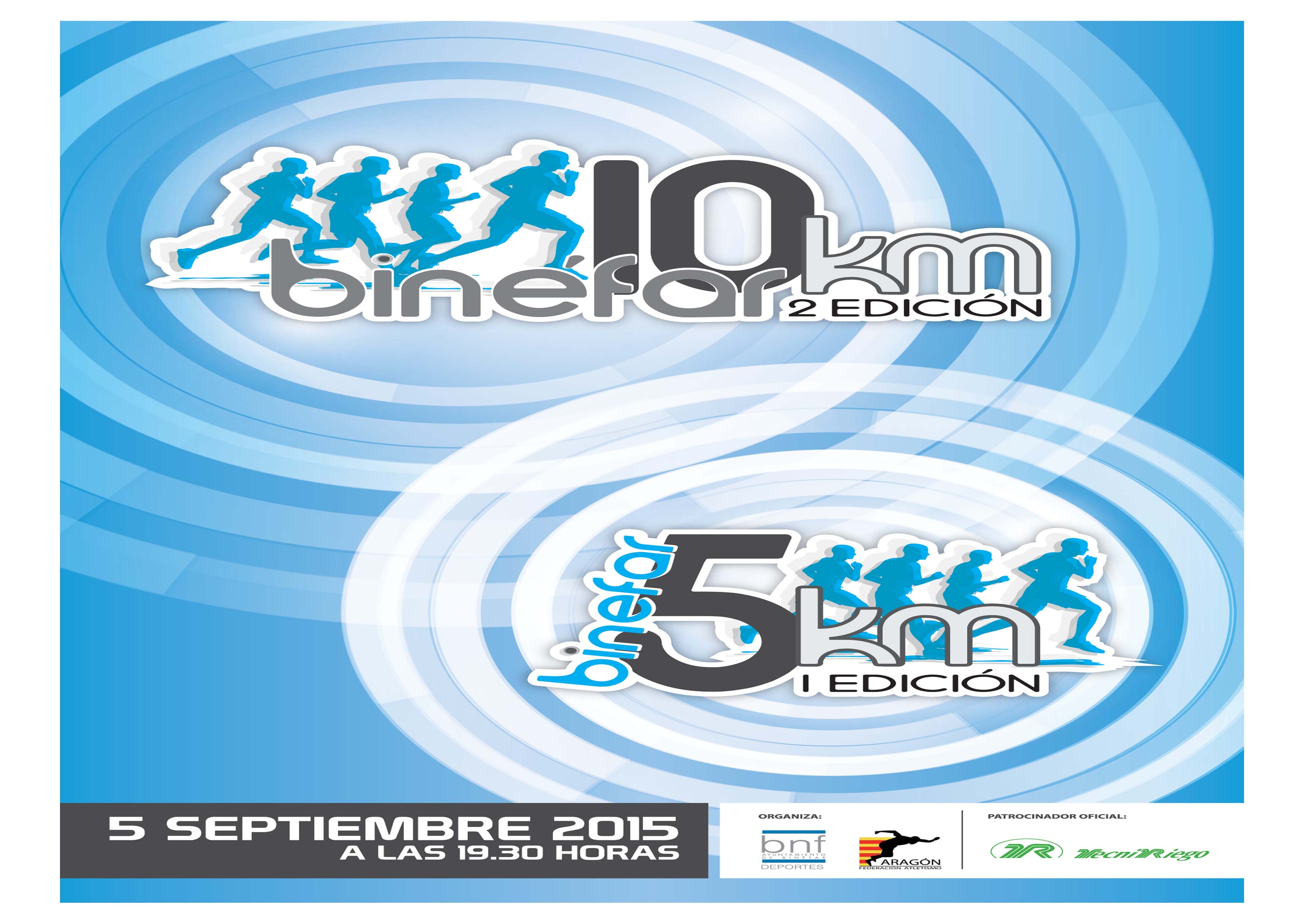 CARRERA 5K Y 10K BINEFAR SEPTIEMBRE 2015