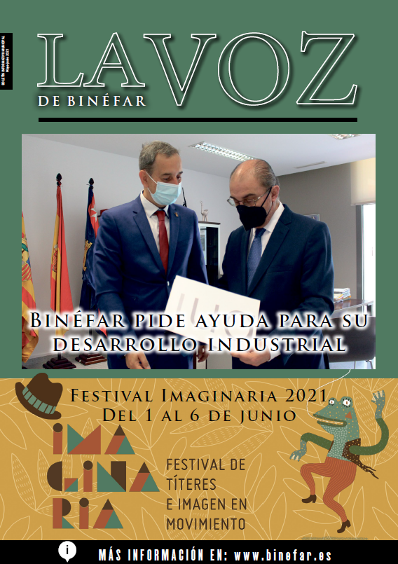 Número de mayo-junio 2021 de La Voz de Binéfar