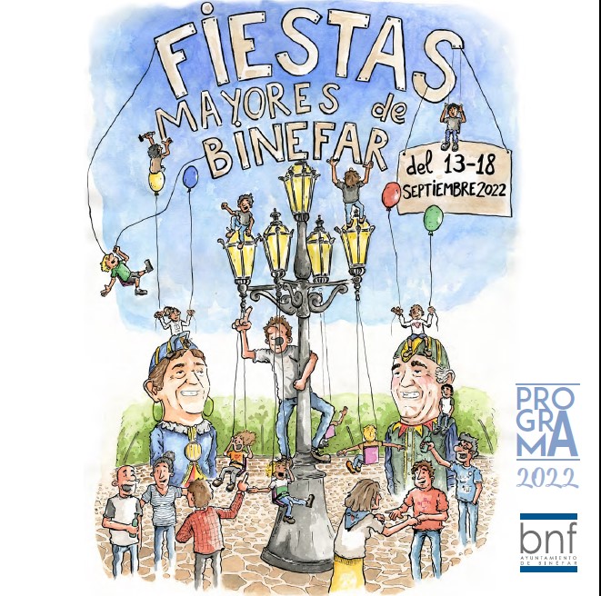 Programa de fiestas mayores de Binéfar 2022