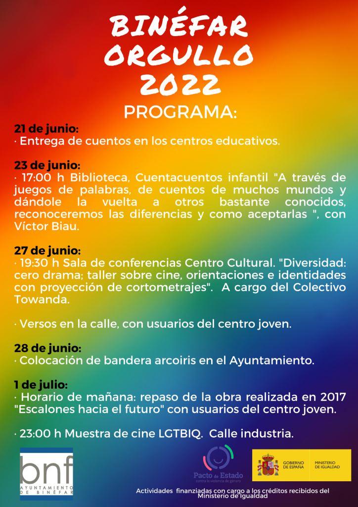 La Semana del Orgullo en Binéfar quiere remover conciencias