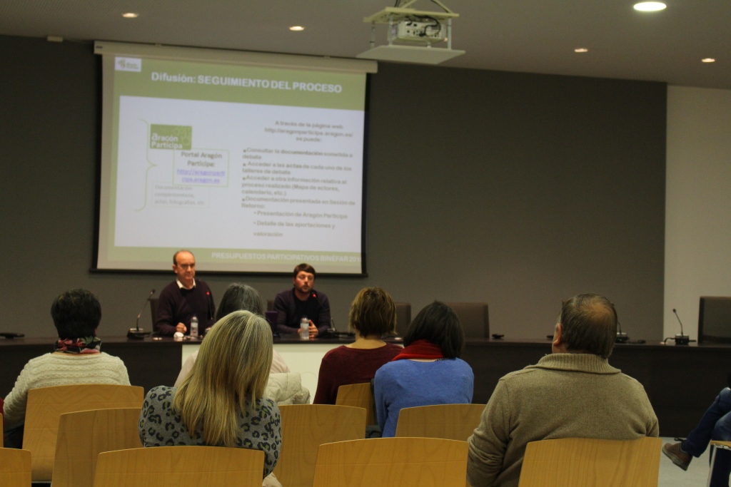 El presupuesto participativo de Binéfar, ejemplo para otras localidades de Aragón